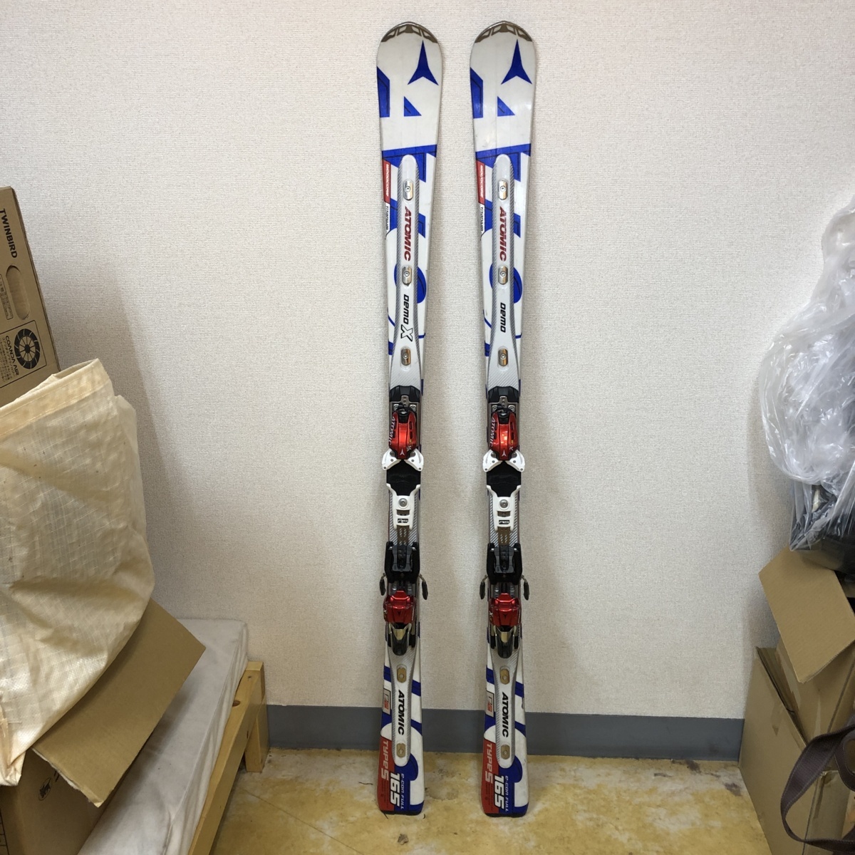 2026，正規品 ATOMIC アトミック DEMO デモ Type S 165㎝ スキー板 ケース付(デモ)｜売買されたオークション情報、yahooの商品情報をアーカイブ公開 - オークファン デモ