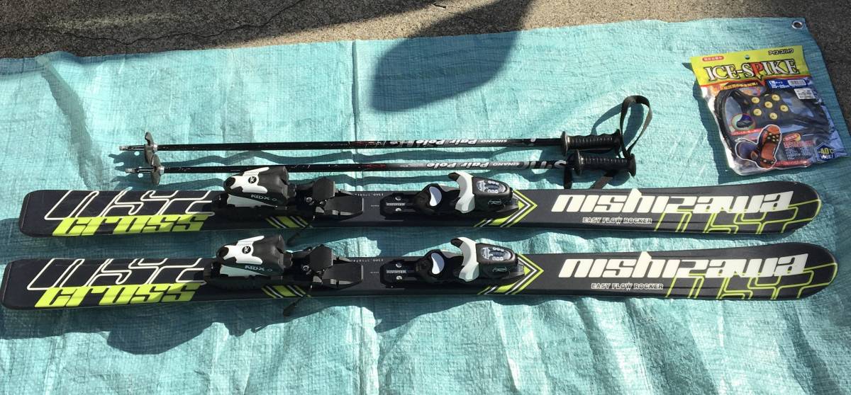 大人気，2026 nishizawa スキー板 130 ROSSIGNOL KiDX ビンディング SINAMO ストック アイススパイク L セット(その他)｜売買されたオークション情報、yahooの商品情報をアーカイブ公開 - オークファン 子ども用