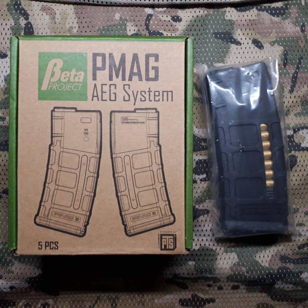 絶版 β project magpul pts pmag 5本セット ベータプロジェクト Beta