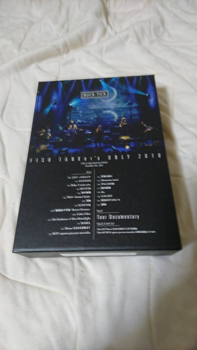 BUCK-TICK Fish Tanker's Only 2018 2Blu-ray+2CD（FC完全受注生産