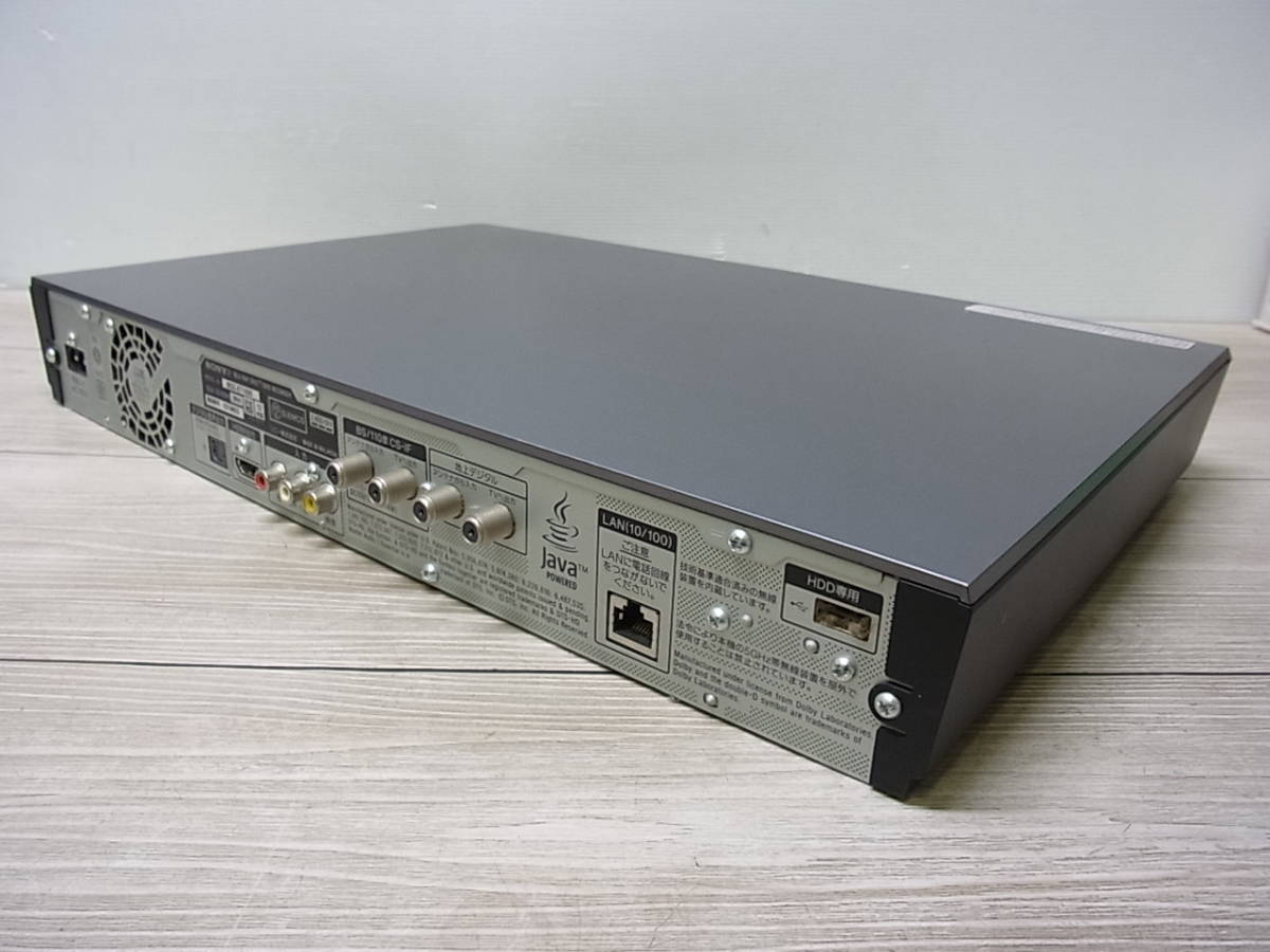 BDZ-ET1000 ソニー SONY ブルーレイディスクレコーダー 目次でサクッ