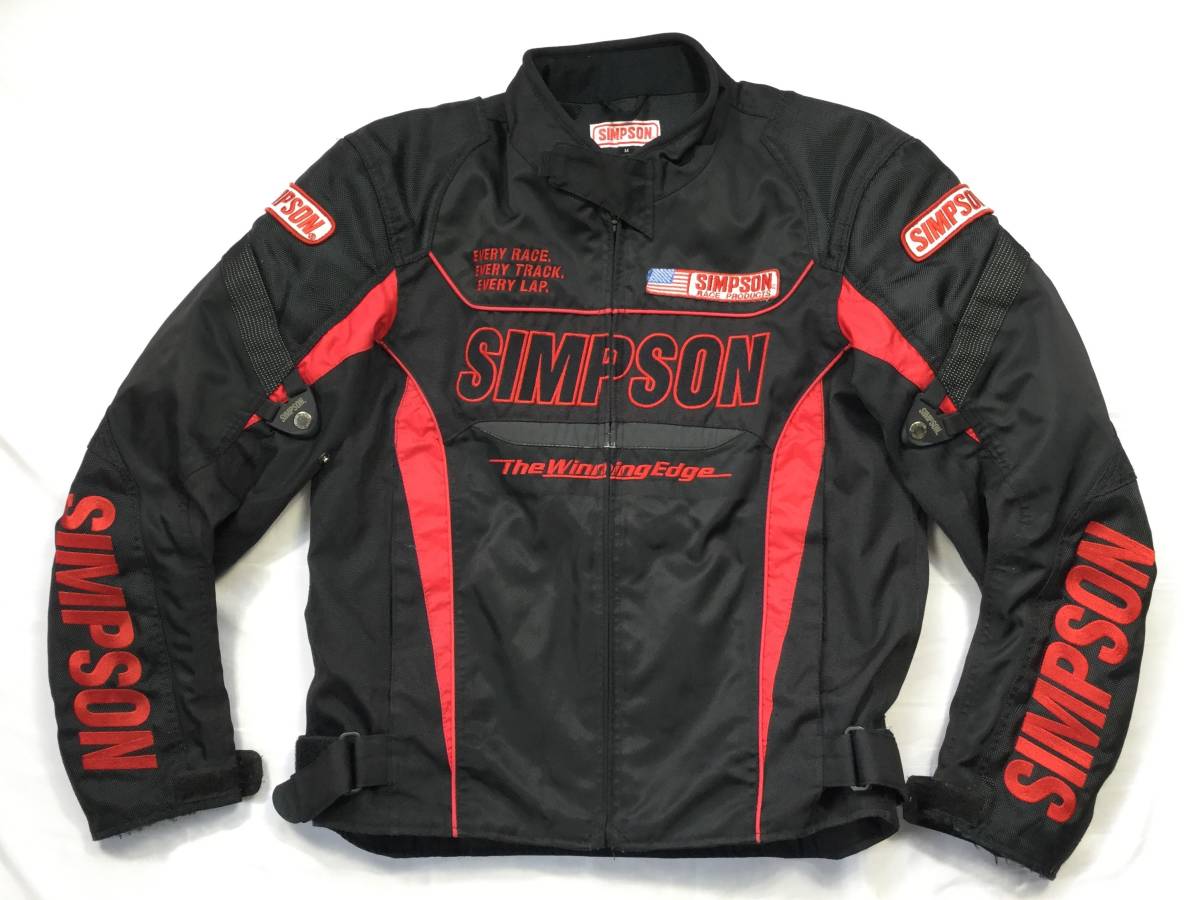 SIMPSON ナイロン シンプソン ジャケット ジャケットLL 黒 オマケ付き 