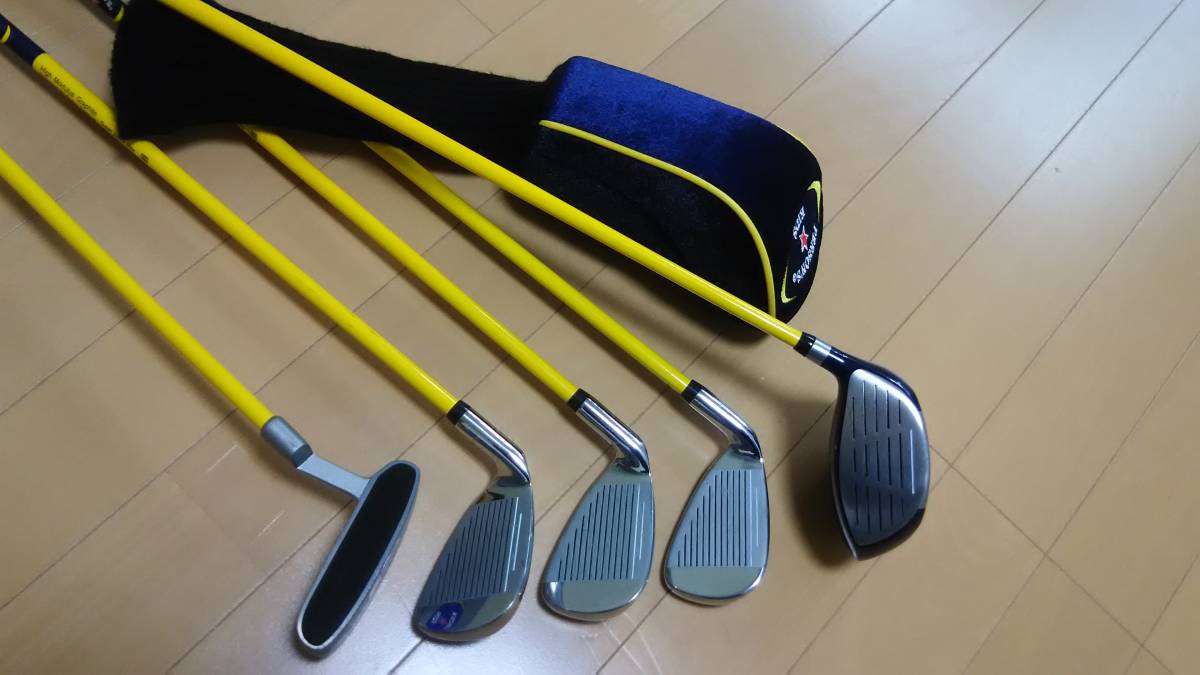 パーソンズ ゴルフクラブ ジュニア S839 セット 6点 子供 キッズ
