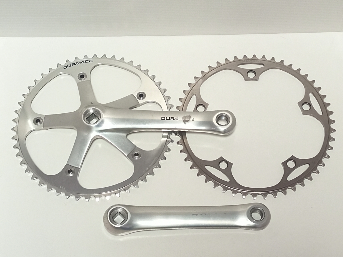 中古DURA-ACEピスト用クランクFC-7600 167.5mmNJS刻印あり SHIMANO