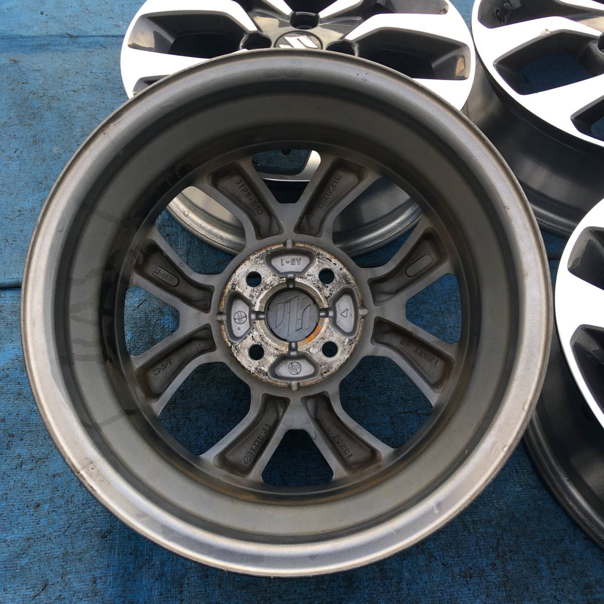 スズキ ソリオ純正アルミホイール 15×5J+45 15インチ4本セット [K-0103