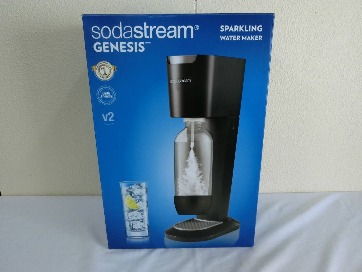 全国無料，100%新品 sodastream ソーダストリーム SSM1073 ブラック Genesis v2 スターターキット 炭酸水メーカー(その他)｜売買されたオークション情報、yahooの商品情報をアーカイブ公開 - オークファン その他