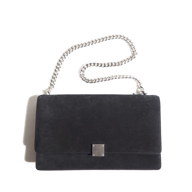 W5427P ▽CELINE セリーヌ▽ 新品 チェーンショルダー スエードバッグ 