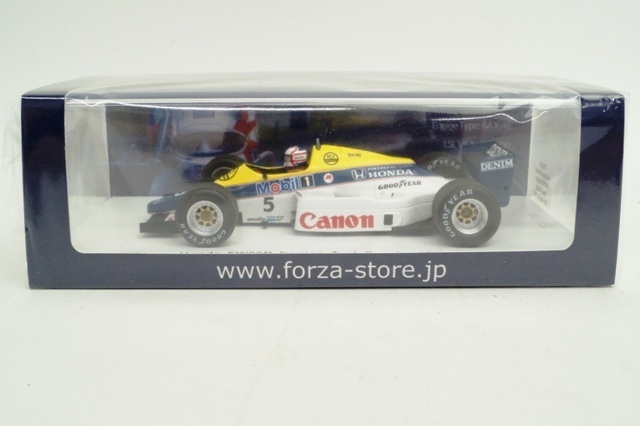 新品 TR002 スパーク 1/43 FORZA特注 ウィリアムズ ホンダ FW09B