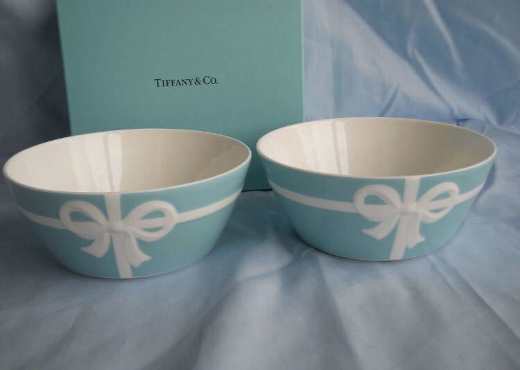 Tiffany＆Co. ティファニー ブルーボックス ボウル 2個セット