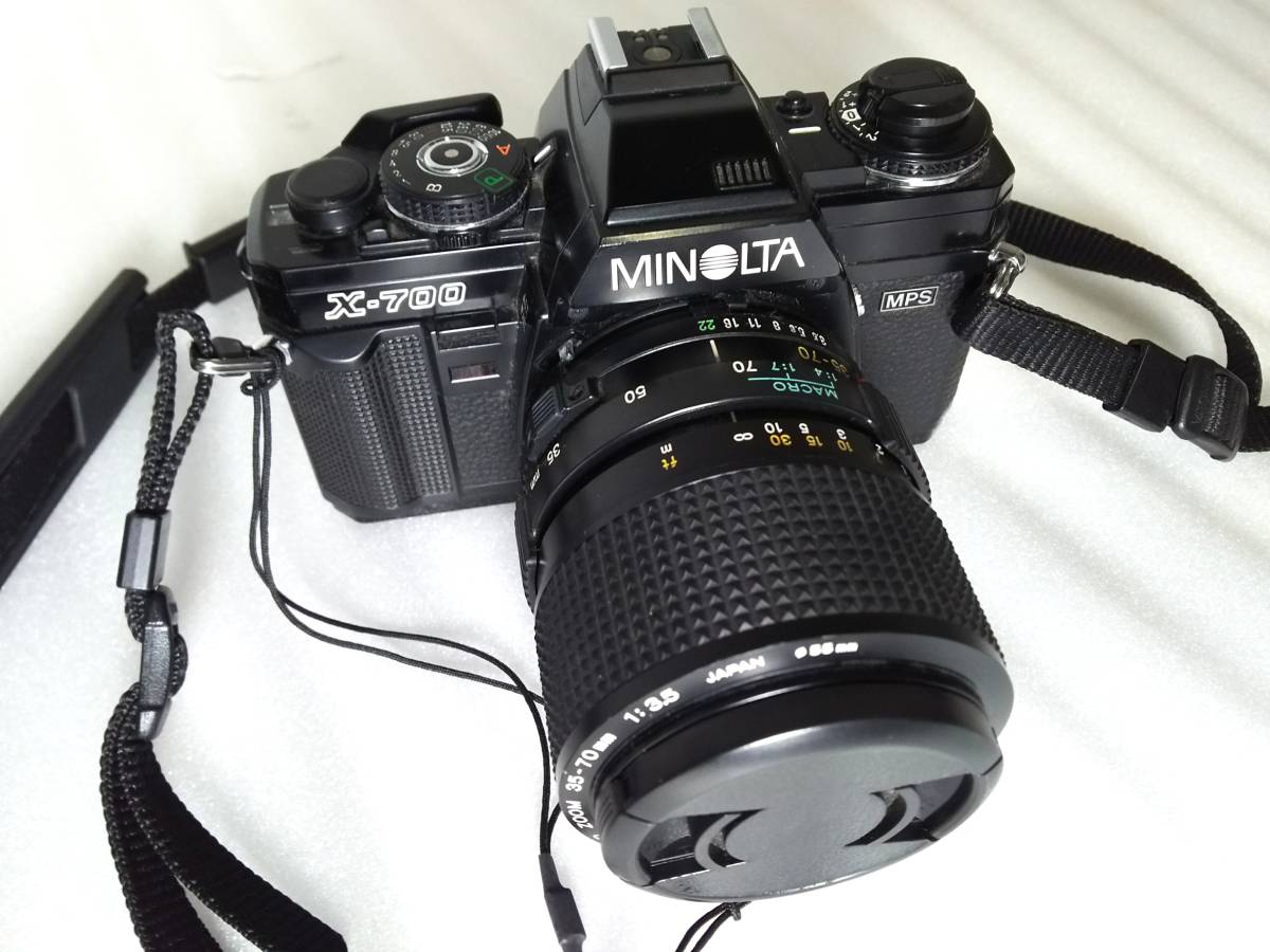 MINOLTA ミノルタ X-700 MPS ブラック 一眼レフ カメラ / レンズ