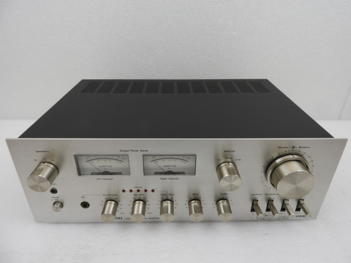 ONKYO A-6600簡易整備動作品 7日間保証 ONKYO プリメインアンプ オンキョー A-6600 Yahoo!オークション - 音響
