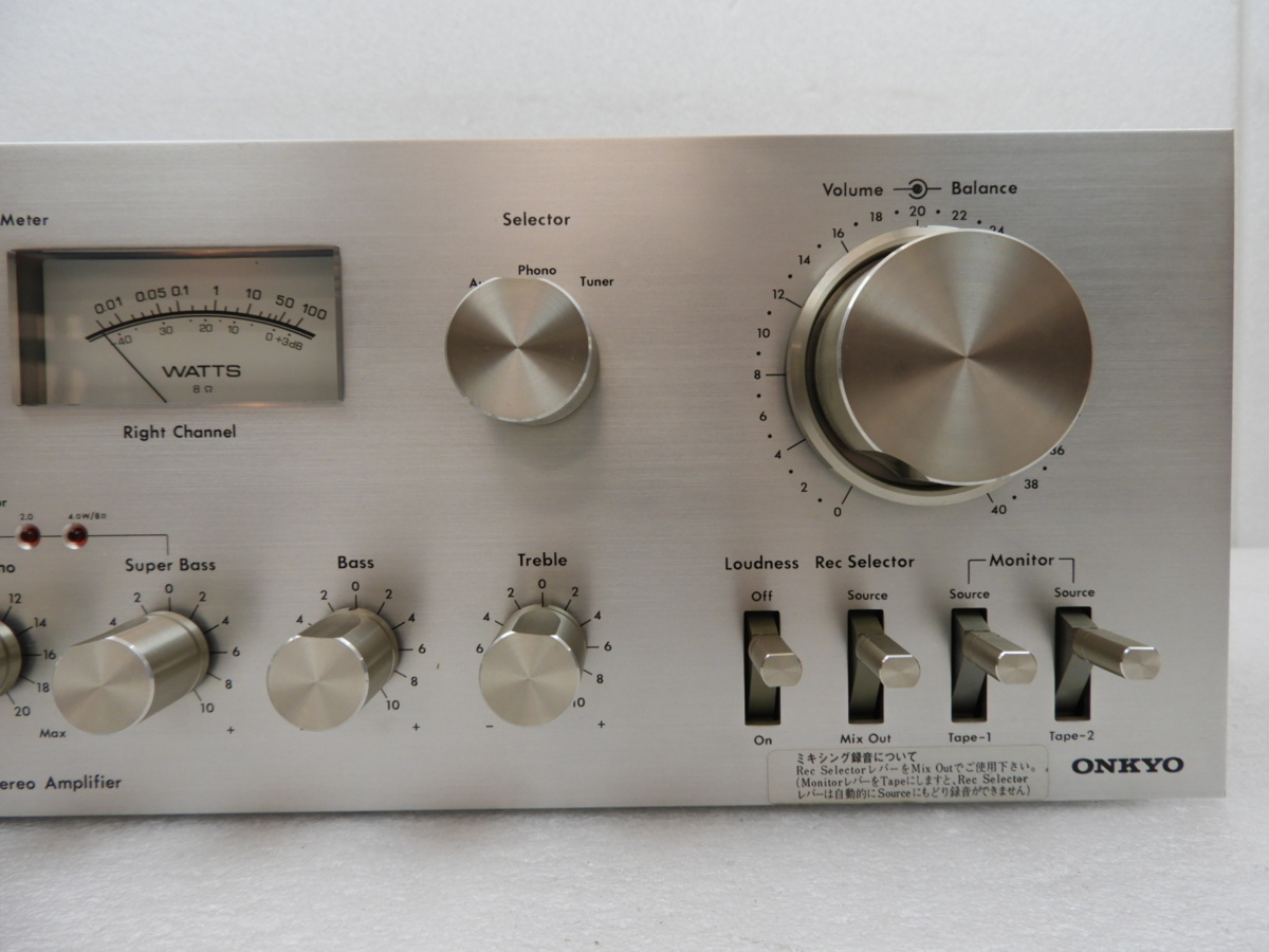 ONKYO プリメインアンプ オンキョー A-6600 Yahoo!オークション - 音響