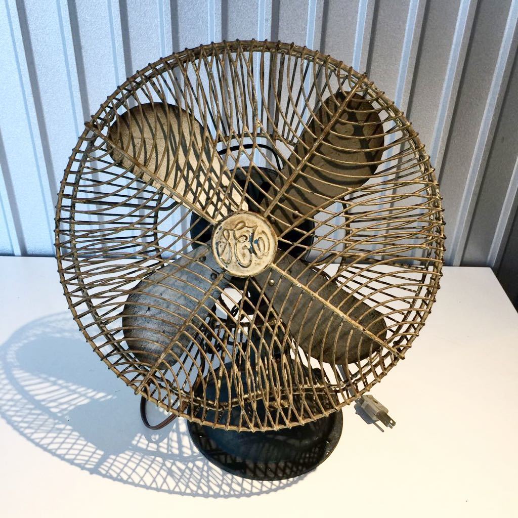 品質保証，大得価 重量感あり コレクター放出品 芝浦 扇風機 昭和レトロ コレクション アンティーク インテリア 古民具 サイズ120 8(扇風機)｜売買されたオークション情報、yahooの商品情報をアーカイブ公開 - 扇風機