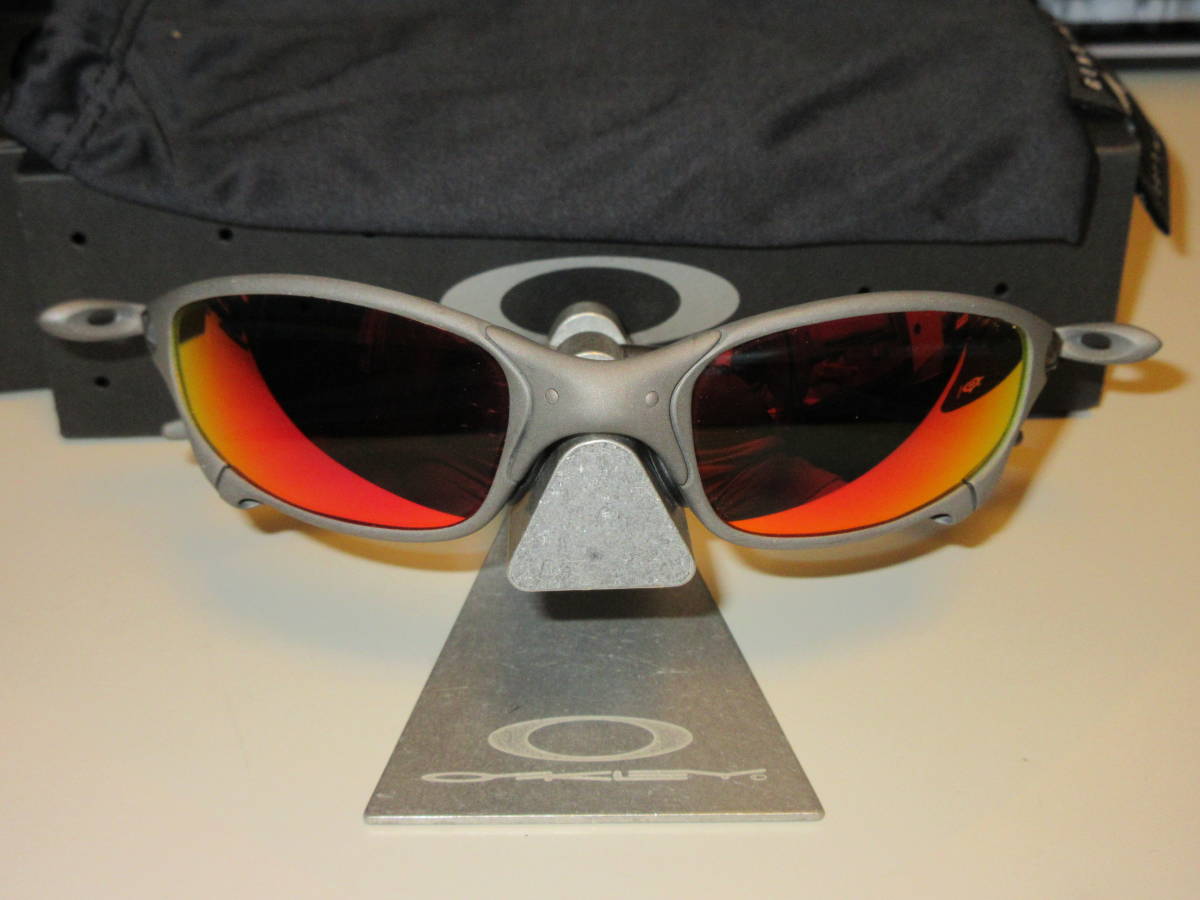 Juliet Oakley Ruby Sunglasses X Iridium X-Metal Metal | X-Metal 