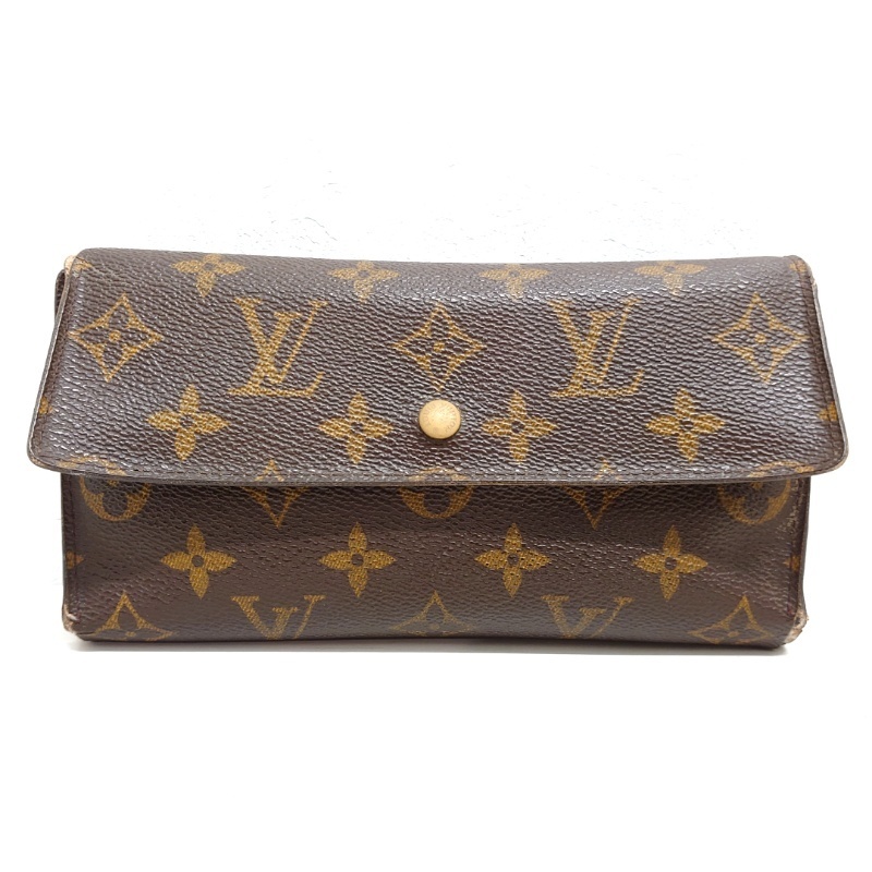 LOUIS VUITTON◇ポルト・トレゾール・インターナショナル_エピ/レザー