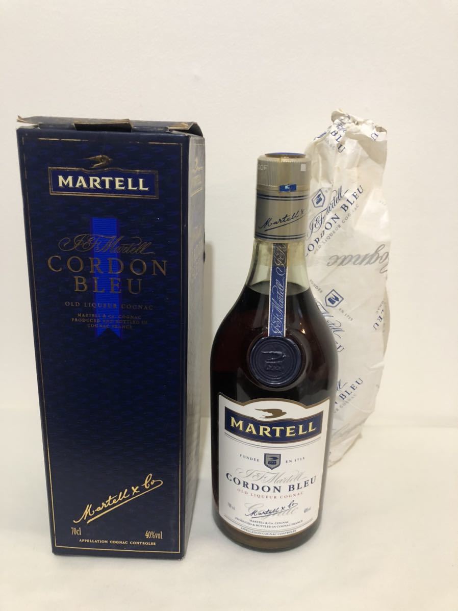 低価，限定セール マーテル コルドンブルー 未開栓 同梱対応可能 1円スタート 700ml MARTELL CORDON BLEU ブランデー ウイスキー(マーテル)｜売買されたオークション情報、yahooの商品情報をアーカイブ公開 - オークフ コニャック