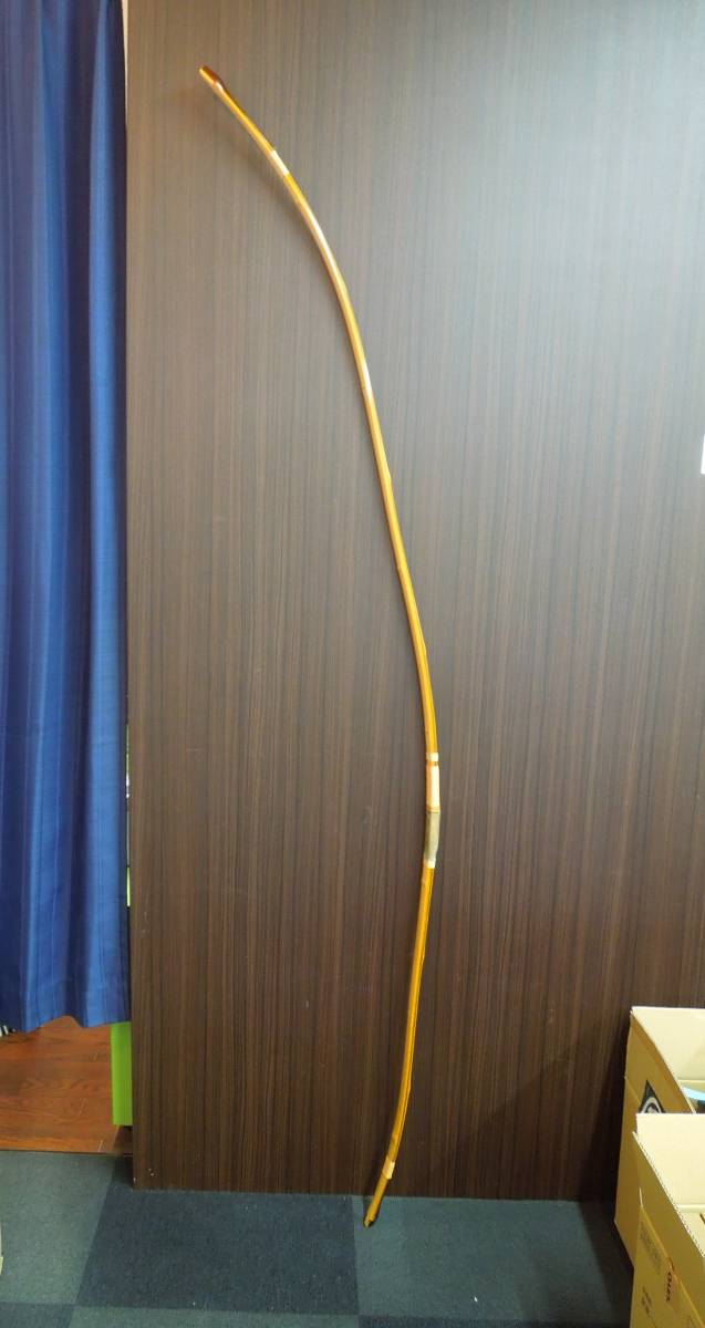 激安大特価，本物保証 弓道祭 弓 桑幡正清 全長221cm 和弓 合成 1(弓道)｜売買されたオークション情報、yahooの商品情報をアーカイブ公開 - オークファン 弓道