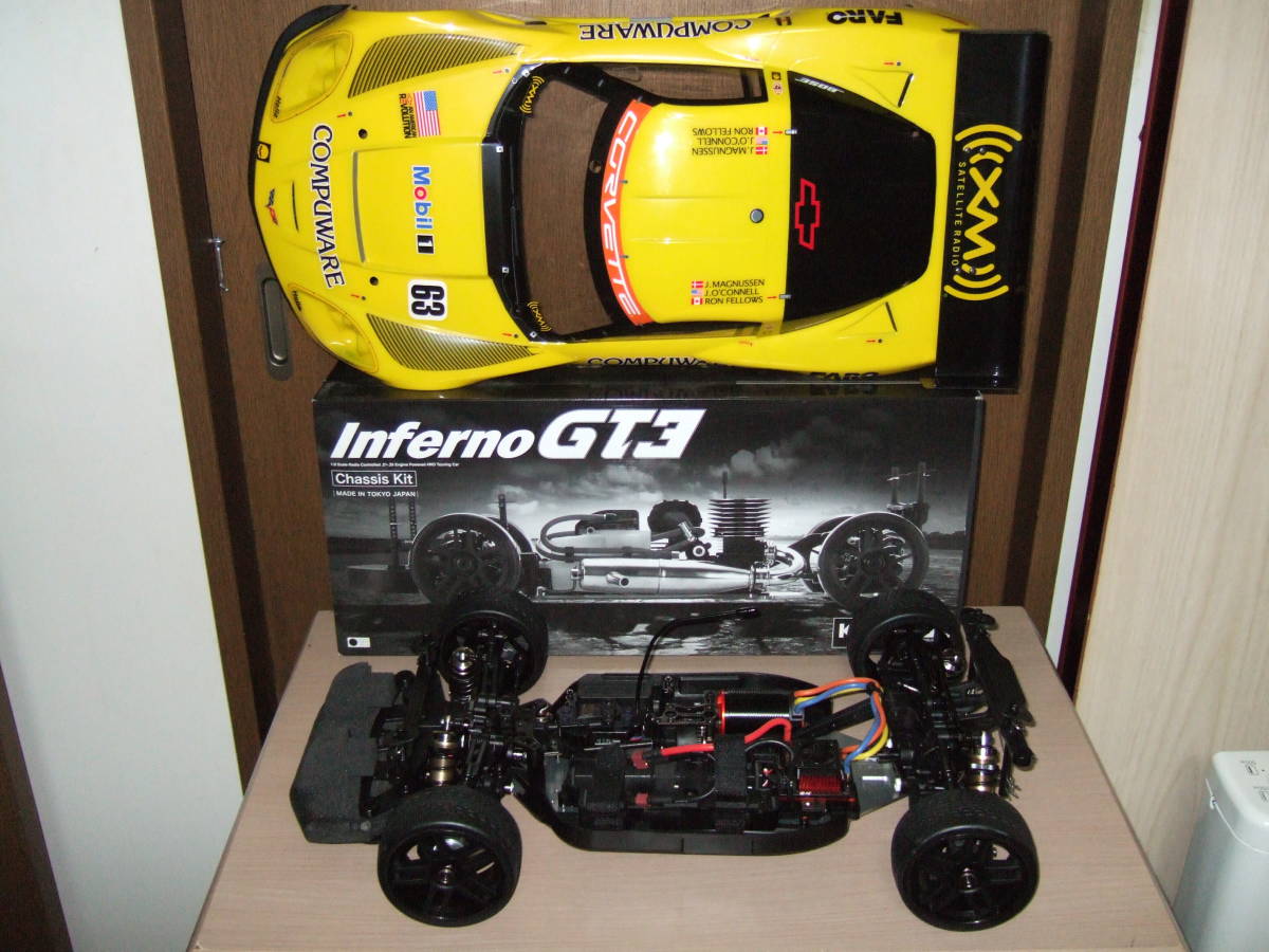 京商 1⁄8 : エンジン4WD ツーリングカー インファーノGT3 4WD Kyosho
