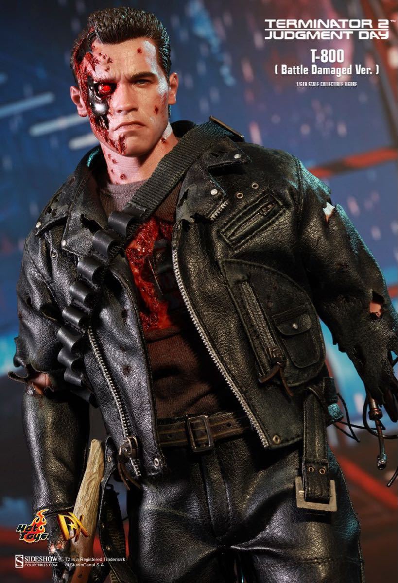 ホットトイズ ターミネーター2 T-800 バトルダメージ版 1/6