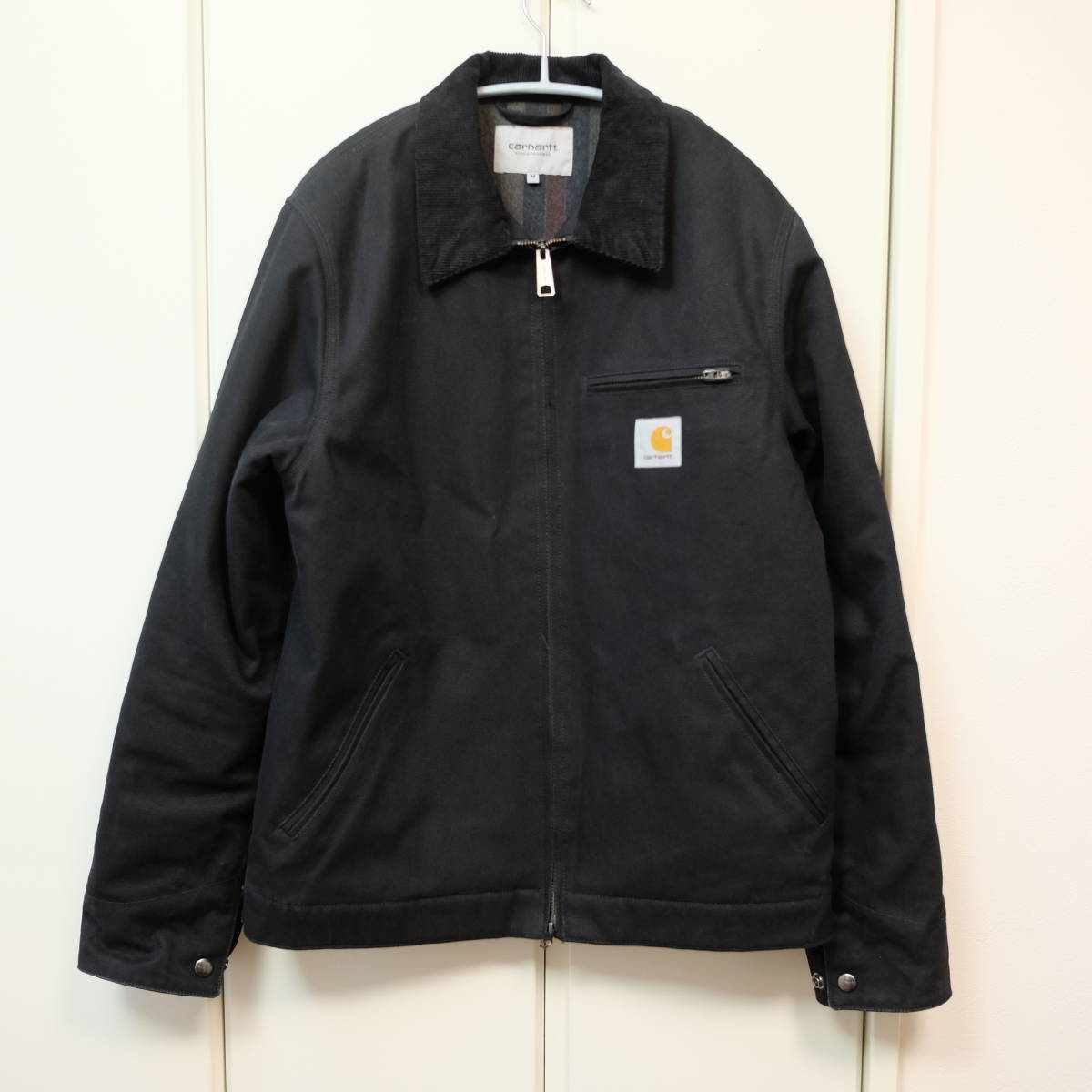 低価，安い 定価3.3万円 carhartt WIP Michigan Detroit Jacket デトロイト ワーク ジャケット カーハート 黒 ブラック M(ジャンパー、ブルゾン)｜売買されたオークション情報、yahooの商品情報をアーカイブ公開 - オ 男性用