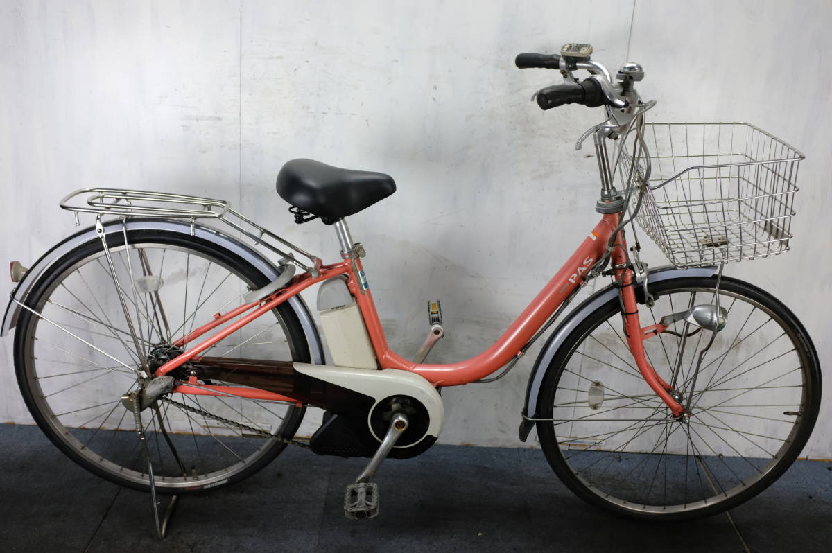 26インチ PAS 3段 新基準美品！ヤマハPAS NATURA ヤマハ X551-3003リチウム
