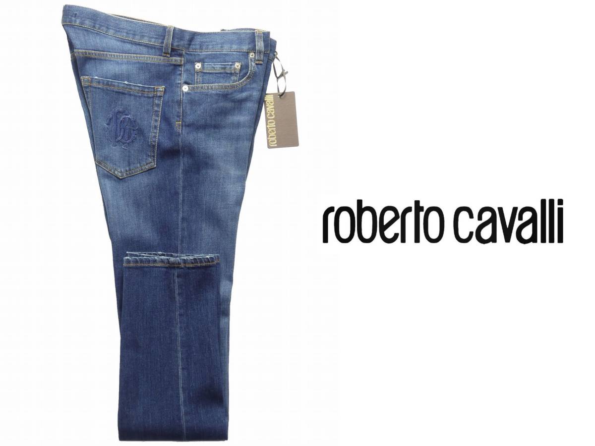 通年物62，000円新品ROBERTO CAVALLIカヴァリ☆4～5年履き込んだ感じの 