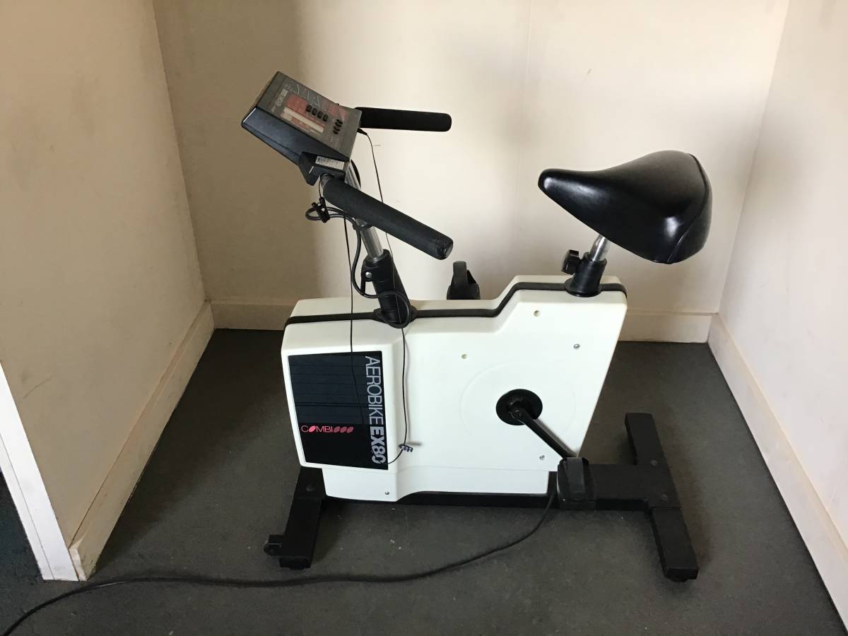 【新品，限定SALE】 COMBI コンビ AEROBIKE EX80 エアロバイク エクササイズ フィットネス ダイエット 通電OK 難あり 岐阜発 1/26(バイク)｜売買されたオークション情報、yahooの商品情報をアーカイブ公開 - オークファ バイク