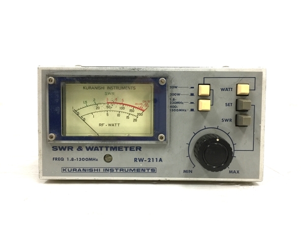 RW-211A クラニシ Yahoo!オークション SWR計 通過型電力計 RW-211A