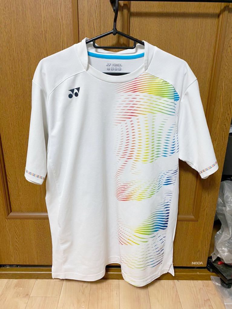 ヨネックス Oサイズ YONEX バドミントンウェア O ユニフォーム テニス ゲームシャツ テニスウェア レディース ウェア - トップス 水色 YONEX(ヨネックス) 0