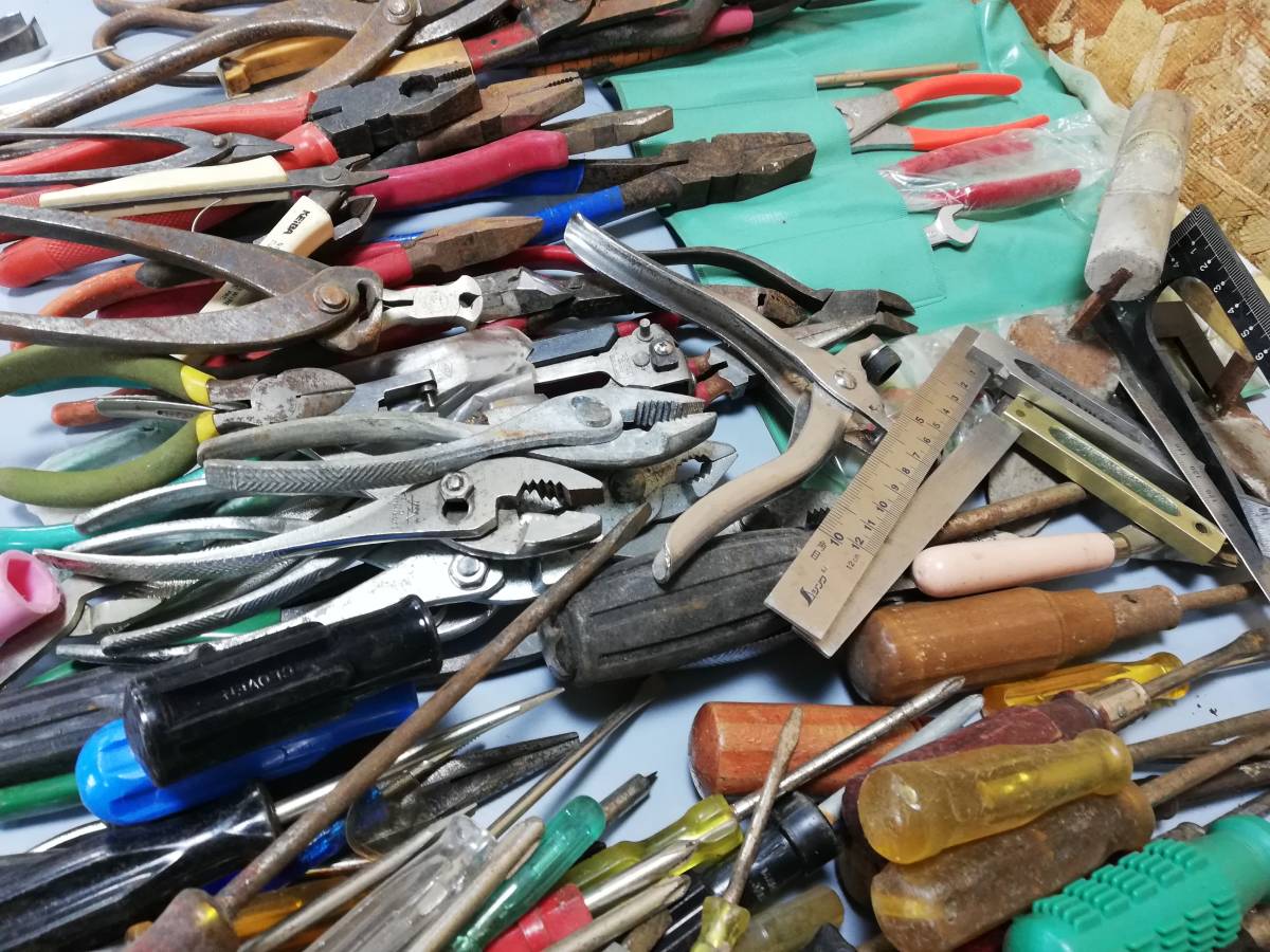 ドライバー　プラス　マイナス　ペンチ　ニッパ　など　まとめ_3