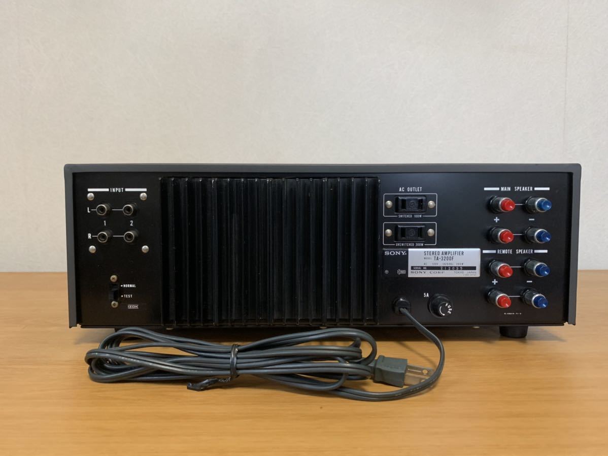 SONY TA-3200F パワーアンプ ソニー 0 ta-3200f」の落札相場・落札価格