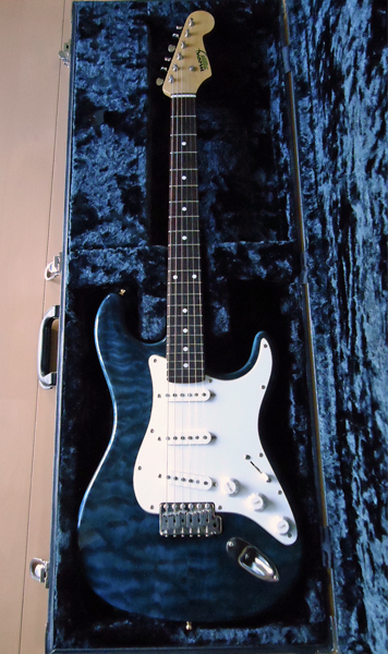 Moon Custom Guitars For Pro ムーン PGM キルトトップ ストラト