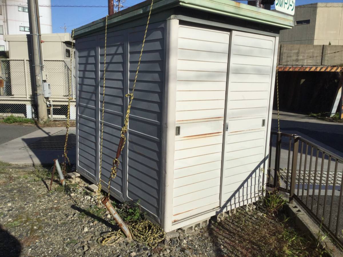 三重県 四日市 ヨド物置 物置小屋 鍵付き 引き取り限定 幅150 高さ0 奥行215 ヨド 売買されたオークション情報 Yahooの商品情報をアーカイブ公開 オークファン Aucfan Com