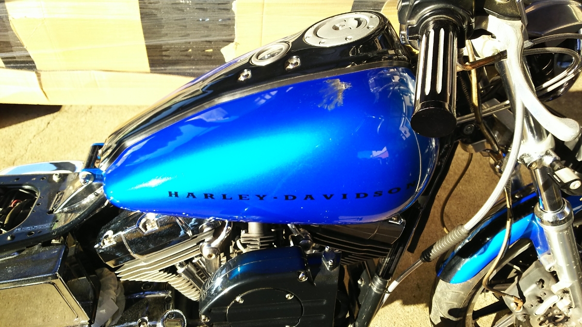 ハーレー ダイナ 2004 FXDタンク フェンダー前後 3点セット FXDL FXDX 