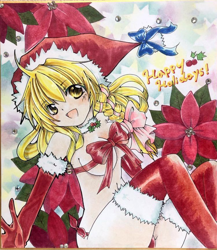 手描きイラスト クリスマス魔理沙 東方 手描きイラスト 売買されたオークション情報 Yahooの商品情報をアーカイブ公開 オークファン Aucfan Com