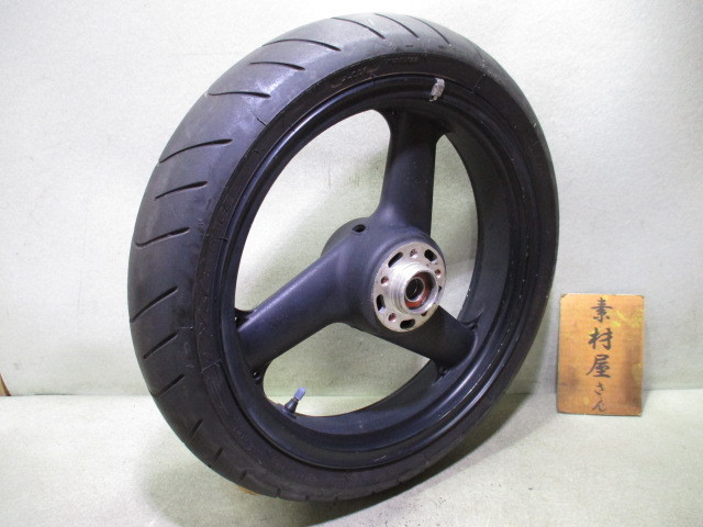 【HOT，100%新品】 9 ZRX1200R用フロントホイール1216 純正.めくれ無し.17&times;3.50.〔検索用〕1100.400.Ⅱ.GPZ900R.ZZR1200.ZX-10R.12R.9R.7R.ゼファー750.&Chi;(フロント)｜売買されたオークション情報、yahooの商品情報をアーカイ カワサキ用