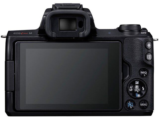 新品未開封】Canon EOS KISS M ダブルズームキット ブラック 【公式通販】