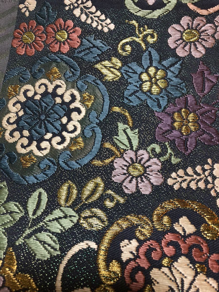 日舞家所蔵品☆【逸品美品】京都老舗銘店「ゑり善」47万 総刺繍 手刺繍
