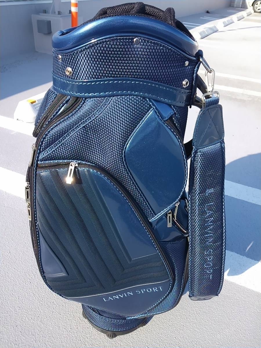  ほとんど 高級 フランス LANVIN SPORT ランバン スポール キャディバッグ ネイビー メンズ(キャディバッグ)｜売買されたオークション情報、yahooの商品情報をアーカイブ公開 - オークファン キャディバッグ