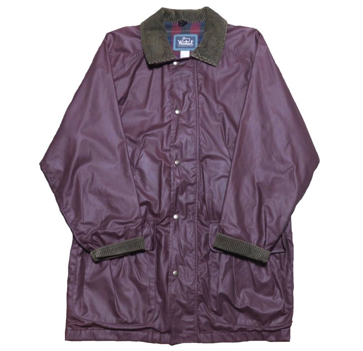 【大得価，新作】 WOOLRICH ウールリッチ オイルコーティングコート バーガンディー ショップコート woolrich ウールリッチ レア(Mサイズ)｜売買されたオークション情報、yahooの商品情報をアーカイブ公開 - オーク Mサイズ