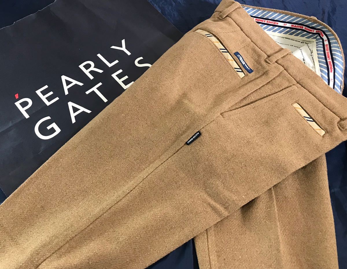 赤字超特価，お買い得 本物 9901124 PEARLY GATES パーリーゲイツ/マスターバニー 4 サイズM 超 ライトフランネルフィニッシュクロスパンツ(78cm～)｜売買されたオークション情報、yahooの商品情報をアーカイブ公開 - オー パンツ、スラックス