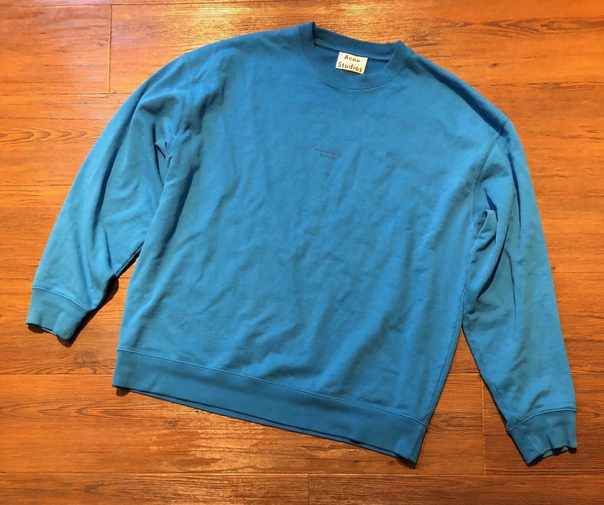 SALE，新作 正規 ☆ Acne Studios 19AW ロゴ プリント スウェット 