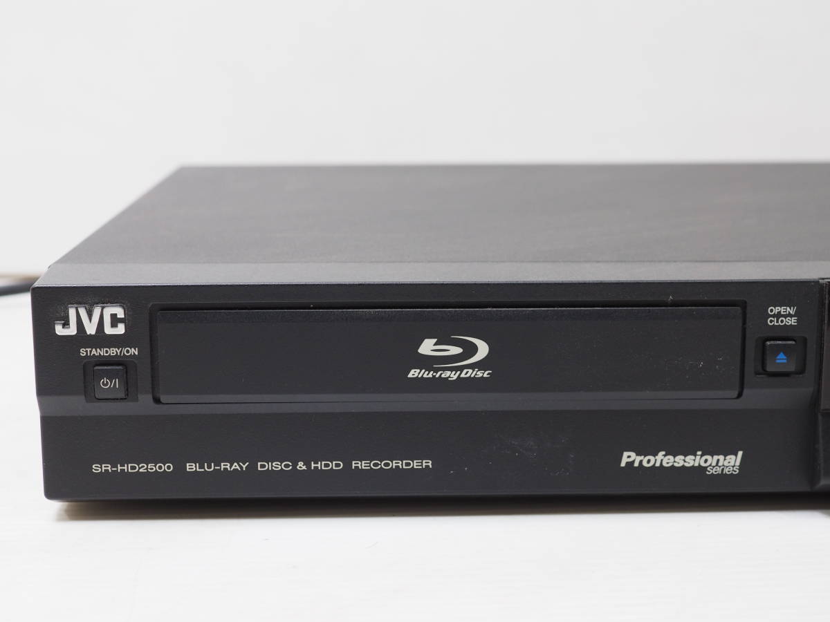JVC - SR-HD2500 入力ソースからBD⁄DVDへのダイレクト記録に対応。業務