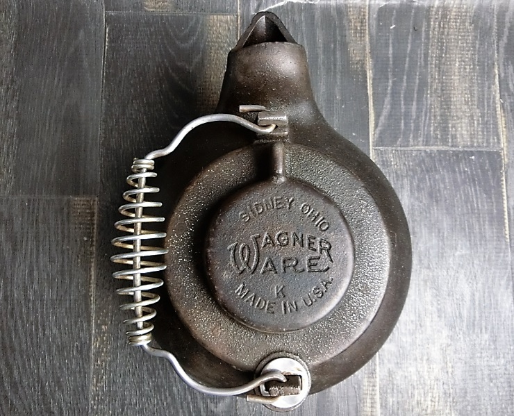 新作登場，HOT 格安出品 品 K刻印 WAGNER WARE ワグナーウェアCAST IRON TEA KETTLE 1920年代 MADE IN USA 極上(クッカー)｜売買されたオークション情報、yahooの商品情報をアーカイブ公開 - オークファン クッカー