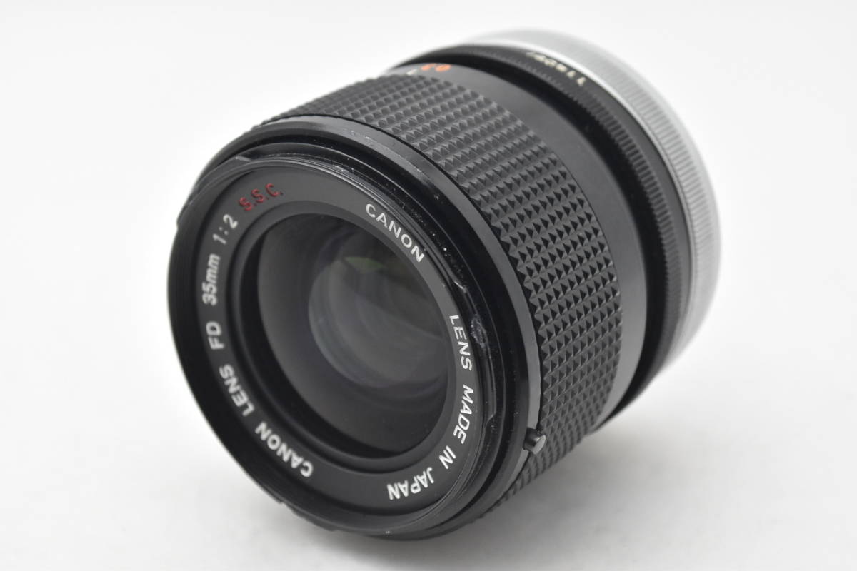 【C品】CANON キヤノン FD 35mm F2 S.S.C［00045210］