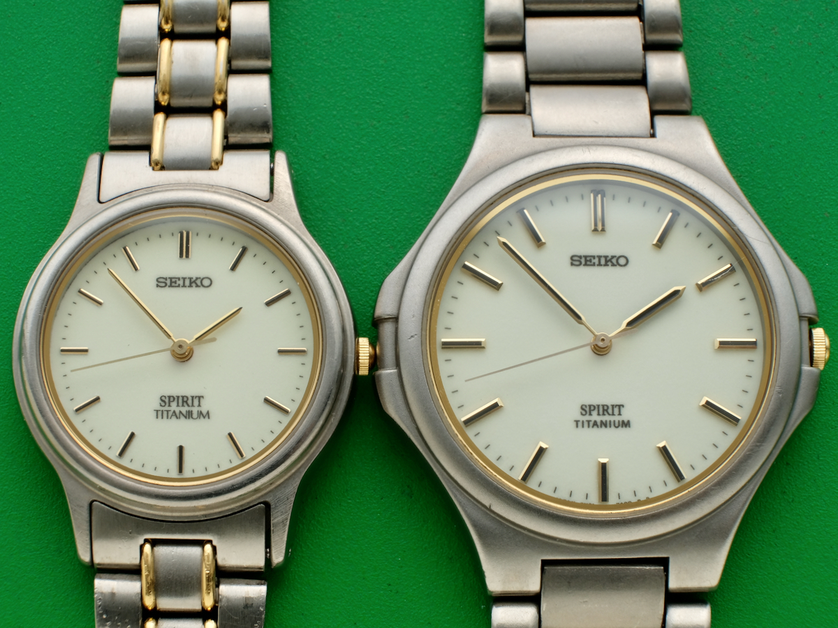 スピリット セイコー スクエア 7N01-5180 SEIKO ゴールド 日本価格 3針 