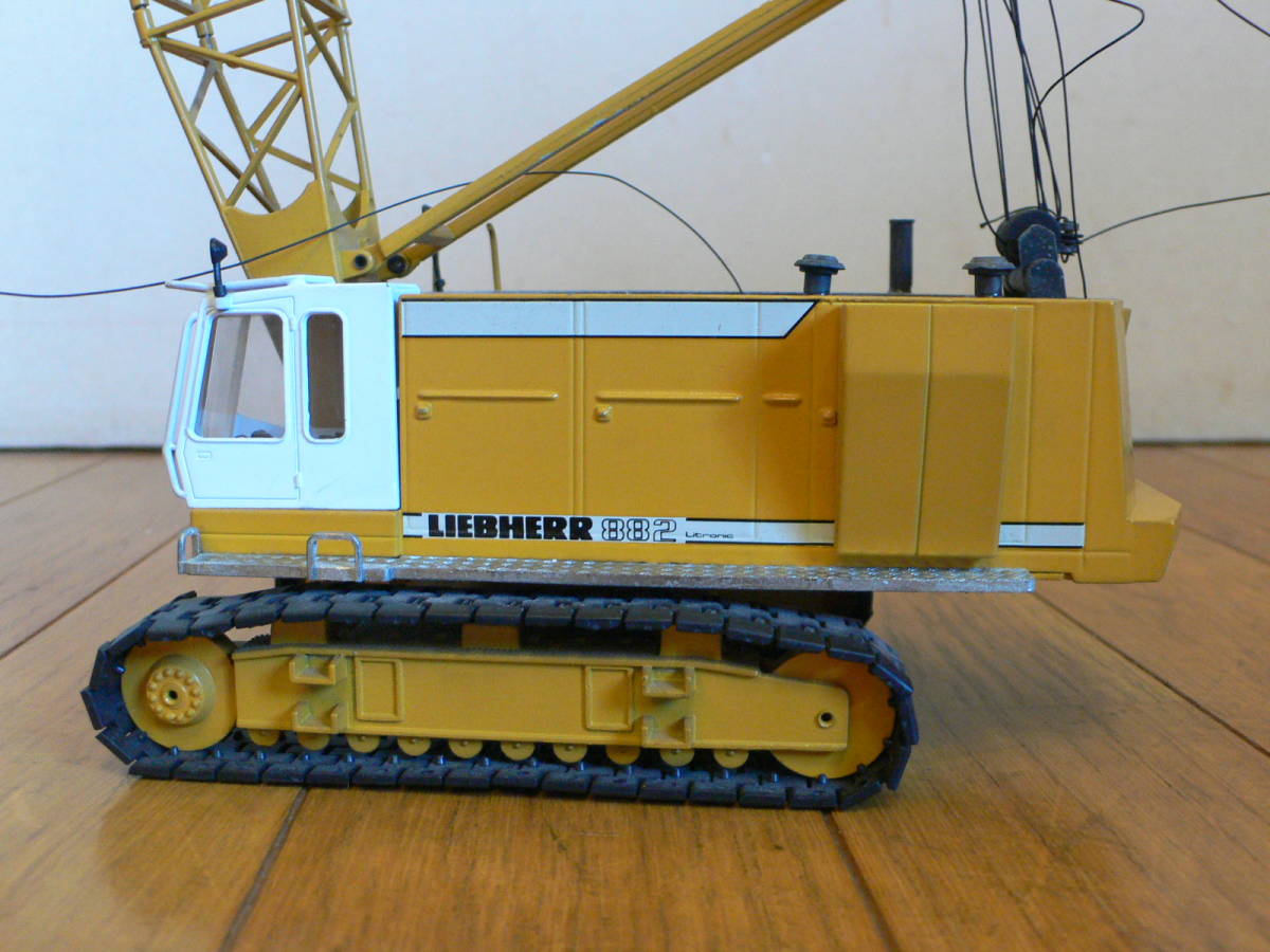 1/50 conrad LIEBHERR 882 コンラッド リープヘル クレーン 破損汚れ