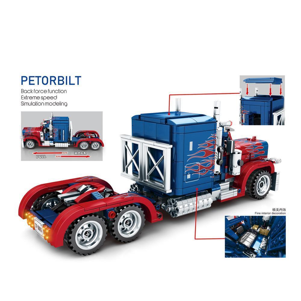 レゴ互換レゴ ピータービルト セミトレーラートラック 849pcs 379 トランスフォーマー オプティマスプライム レゴ テクニック 売買されたオークション情報 Yahooの商品情報をアーカイブ公開 オークファン Aucfan Com