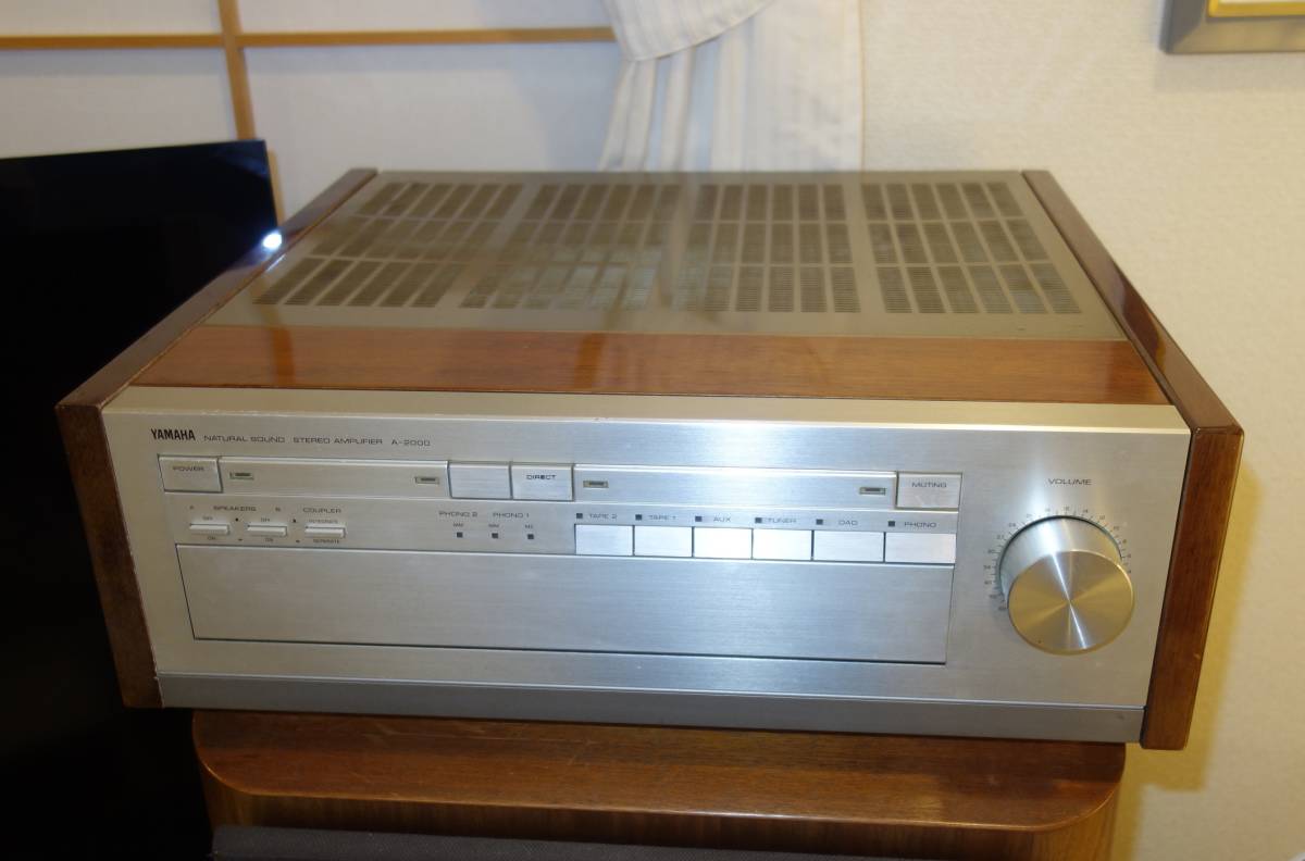 ヤマハYAMAHA A-2000プリメインアンプ。完動品。メンテ済。 家電、AV