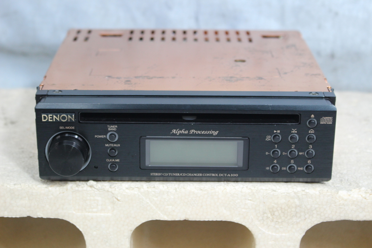 DENON DCT-A100 Yahoo!オークション デノン ジャンク DENON（カー 
